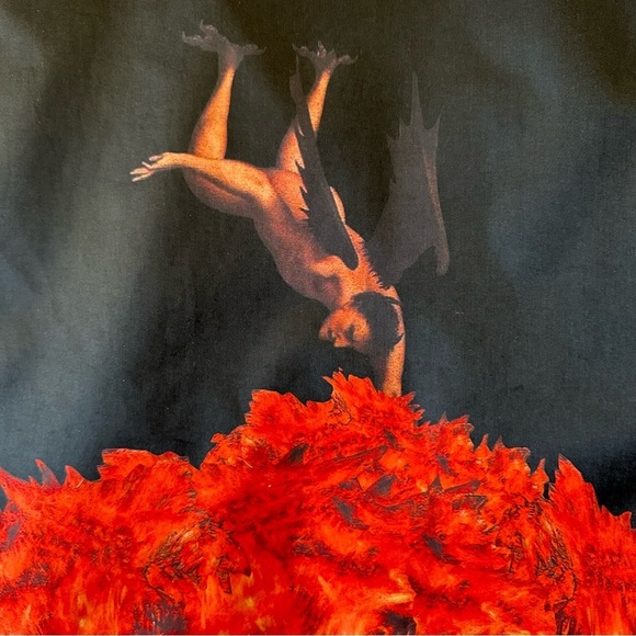 RipnDip Devil Cat Angel Skateboard Long Jacket Windbreaker M - Picture 12 of 14